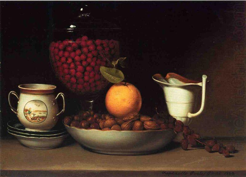 Strawberries, Nuts, Raphaelle Peale